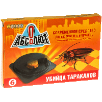 Абсолют приманка, убийца тараканов, 6 дисков АПС6, Гарант